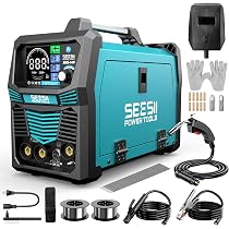 Amazon | SEESII 溶接機 半自動 100V/200V両対応 1台3役（ノンガスMIG